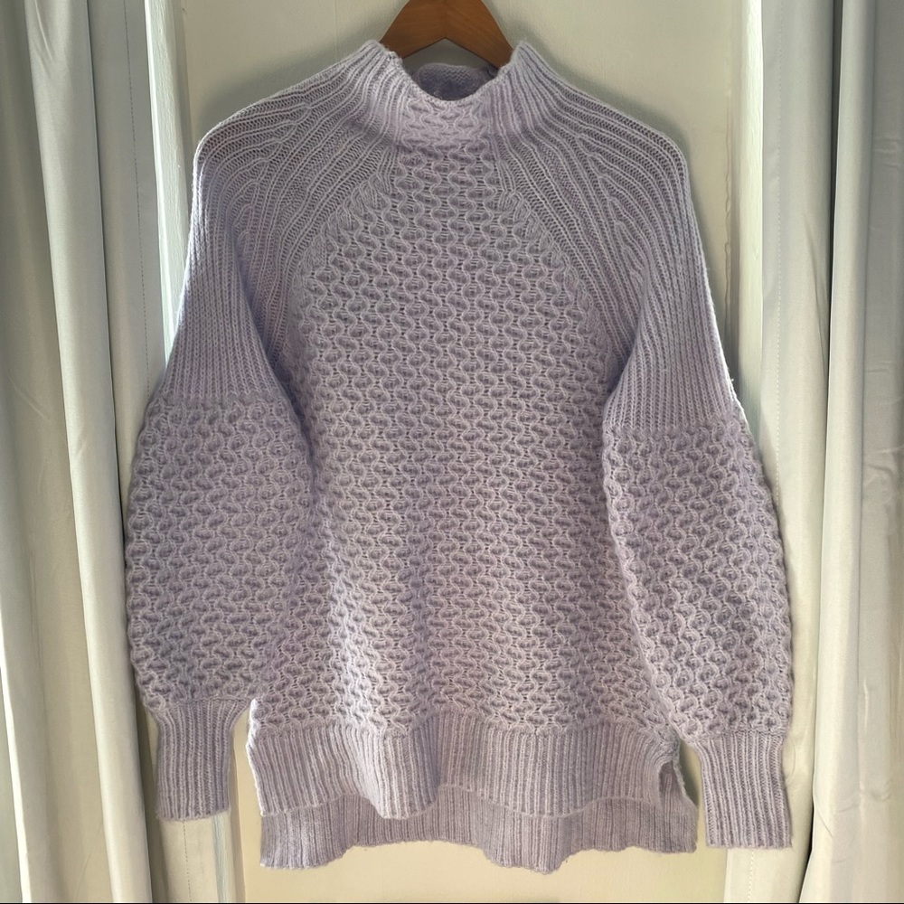 Anthropologie Knit Alpaca-Blend Sweater